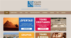Desktop Screenshot of cristianosaisrael.com